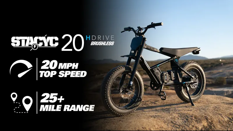 Stacyc 20 hDrive-Black