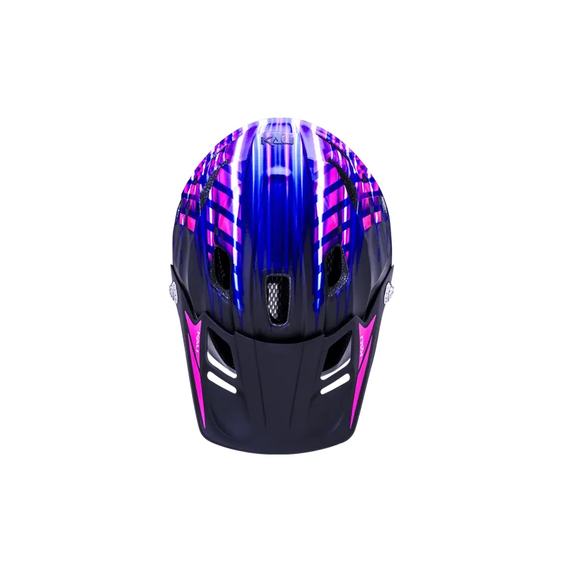Kali Protectives Maya Full Face Child Helmet Race Gloss Teal