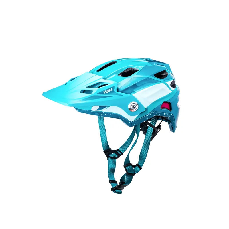 Kali Protectives Maya Full Face Child Helmet Race Gloss Teal-3