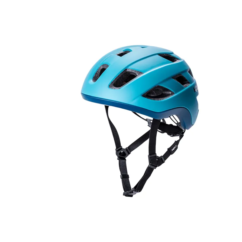 Kali Protectives Traffic Basic Helmet Solid Matte Teal - Blue