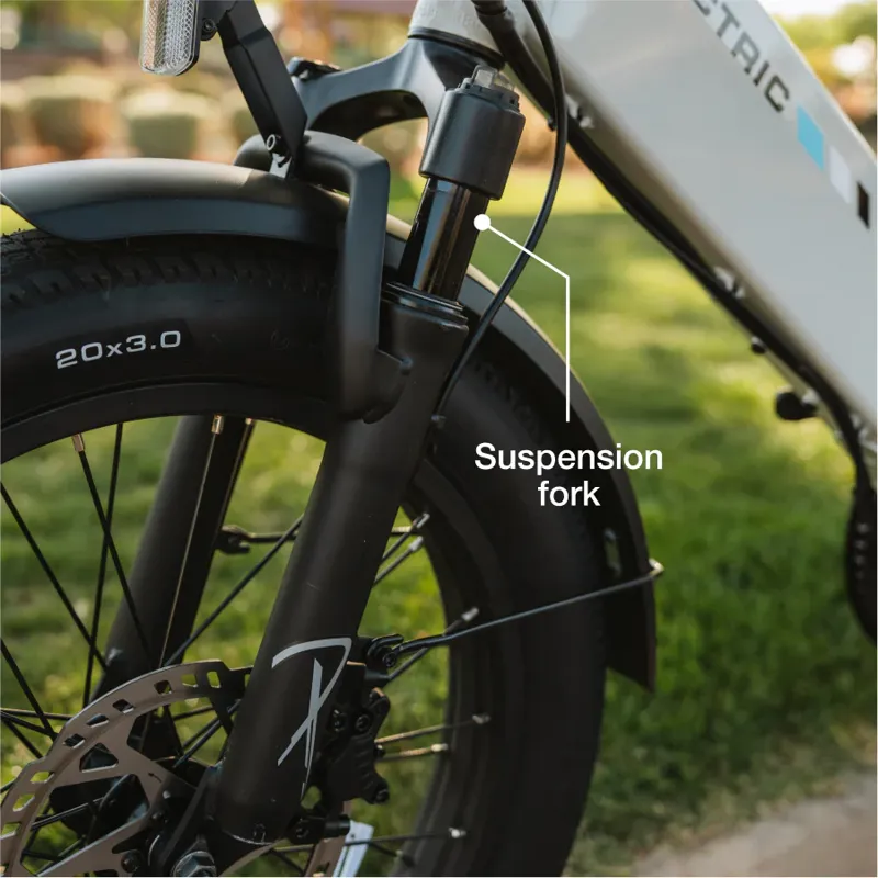 Lectric XP4 750 Step-Thru eBike - Stratus White-9