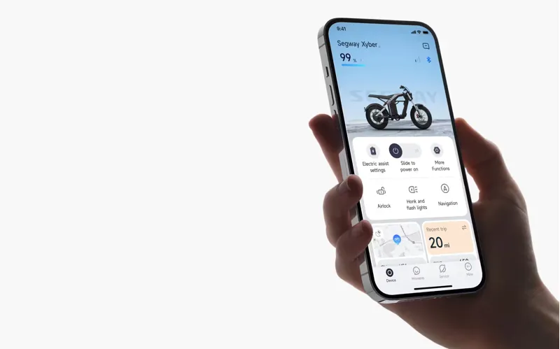 Segway Xyber Electric Bike-11